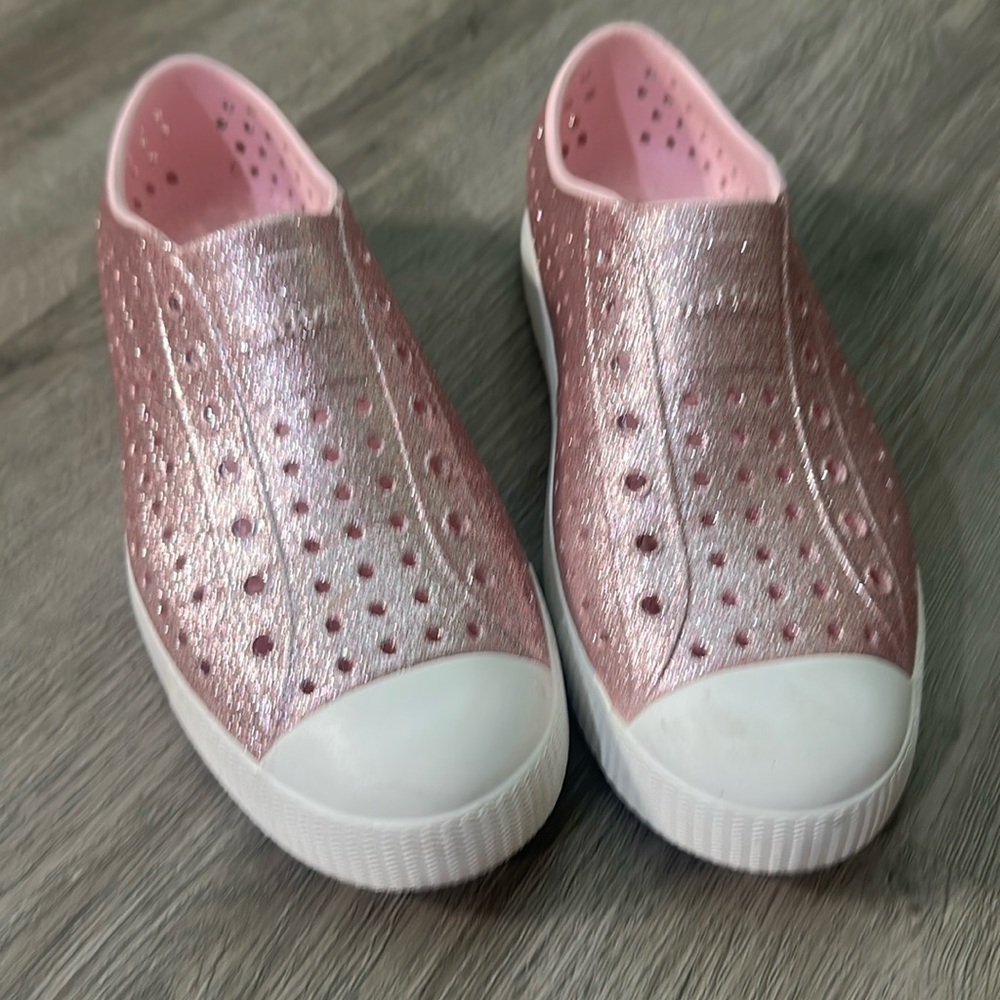 Jefferson Bling  pink Bling/Shell White US Size J5